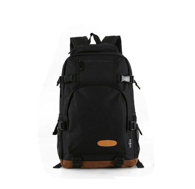 Solid Color Backpack For Students