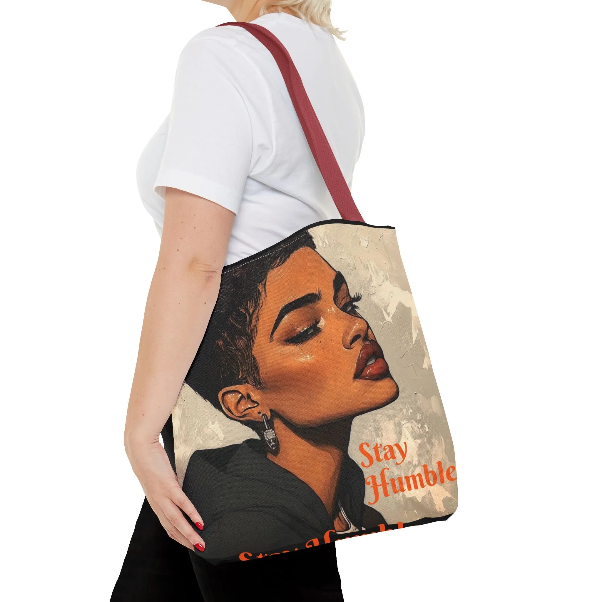 Stay Humble Tote Bag (AOP) #T8