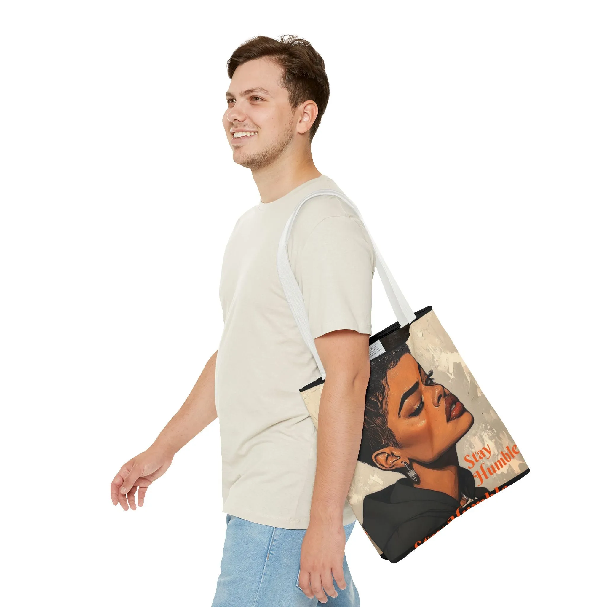 Stay Humble Tote Bag (AOP) #T8