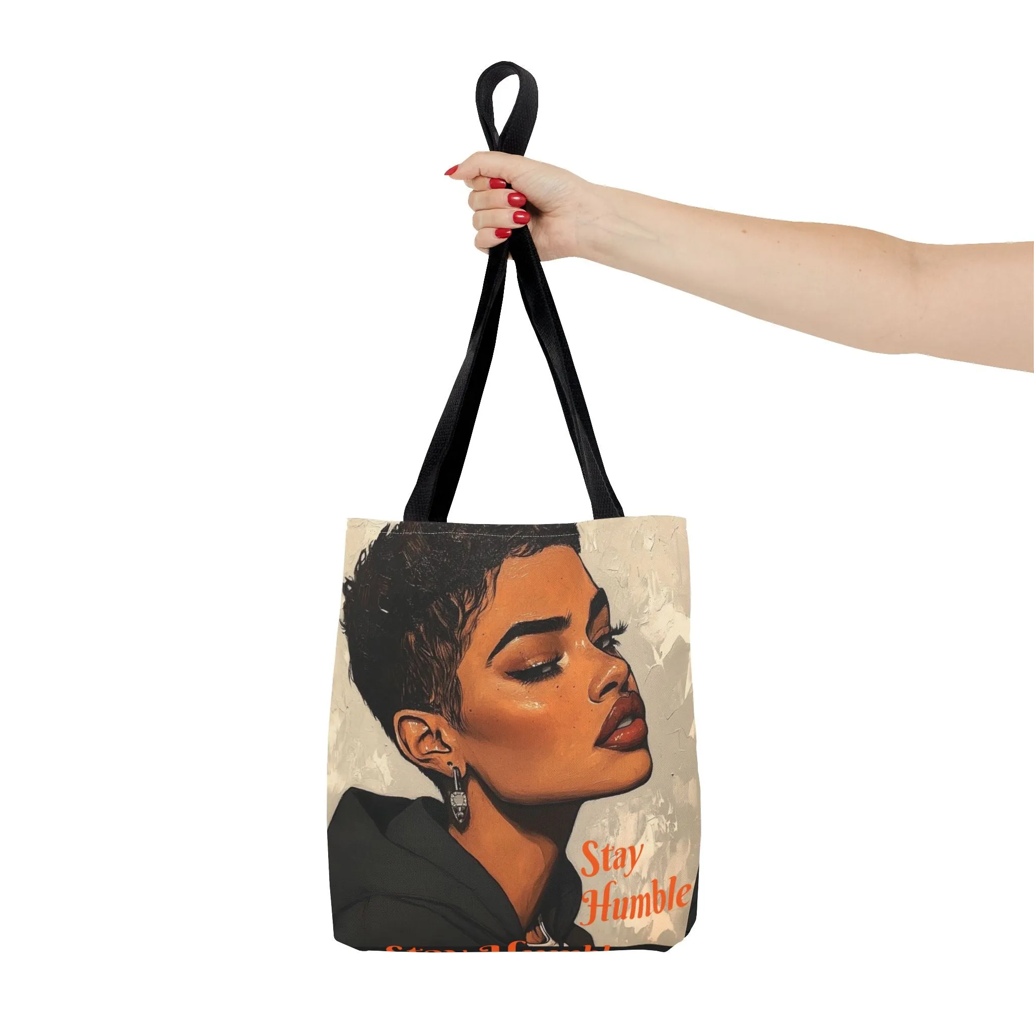 Stay Humble Tote Bag (AOP) #T8
