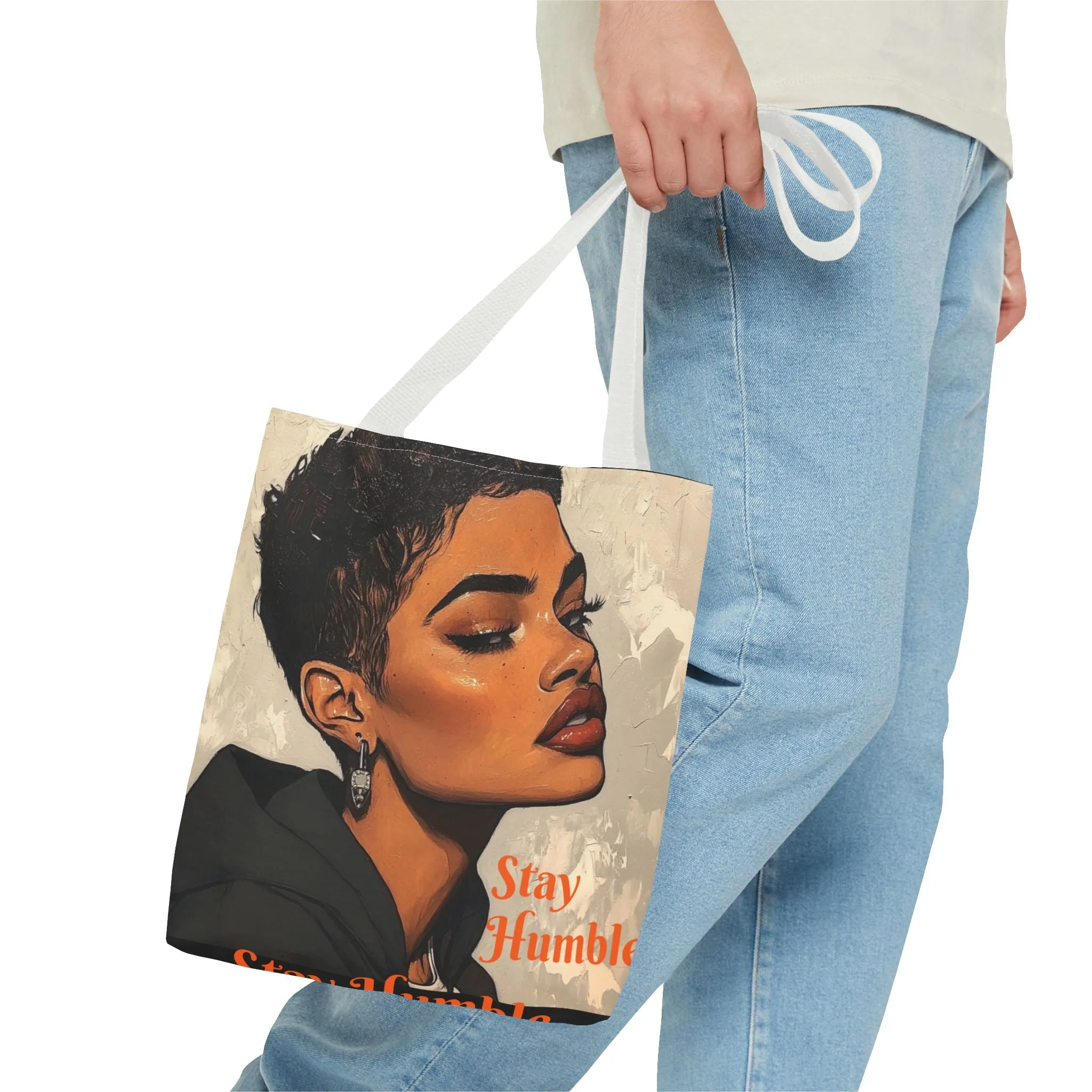 Stay Humble Tote Bag (AOP) #T8