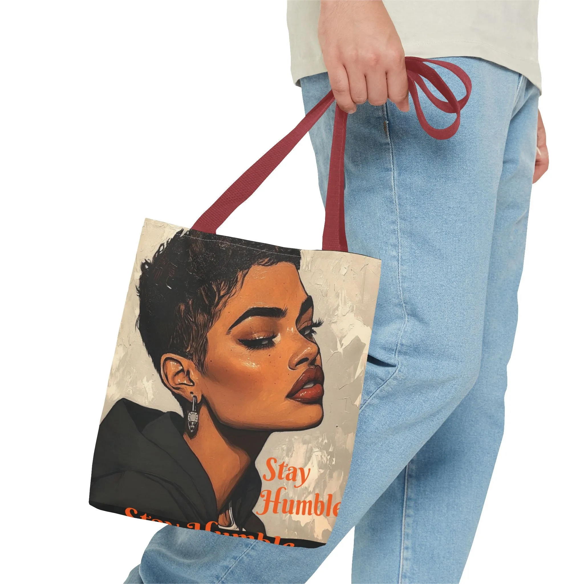 Stay Humble Tote Bag (AOP) #T8