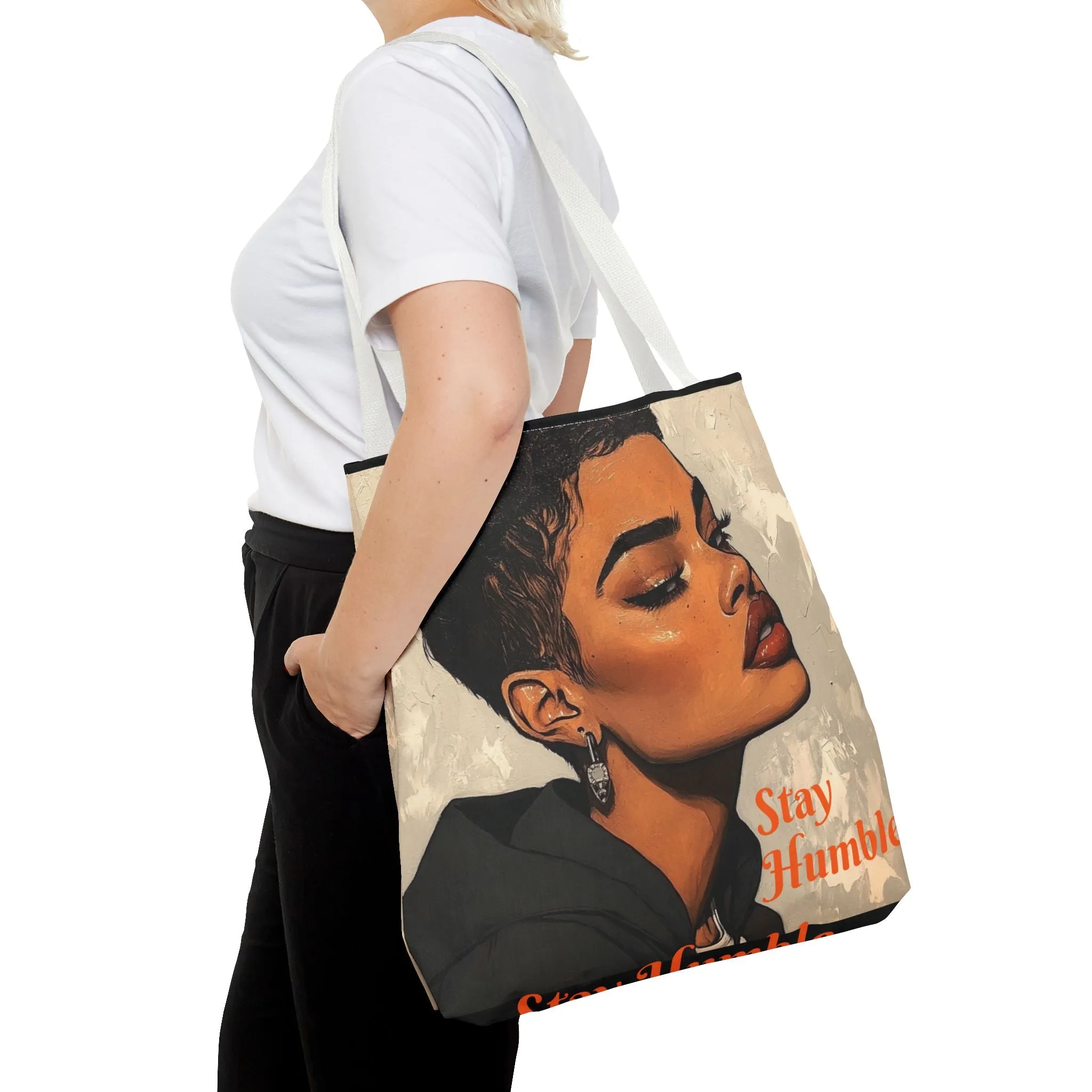 Stay Humble Tote Bag (AOP) #T8