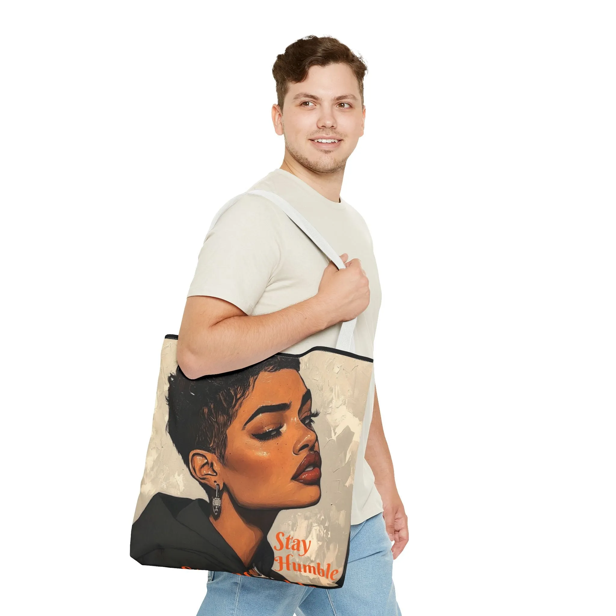 Stay Humble Tote Bag (AOP) #T8