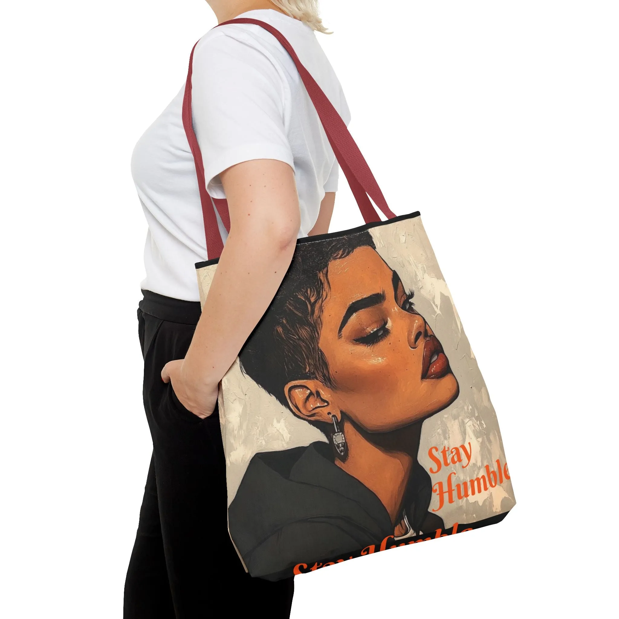 Stay Humble Tote Bag (AOP) #T8