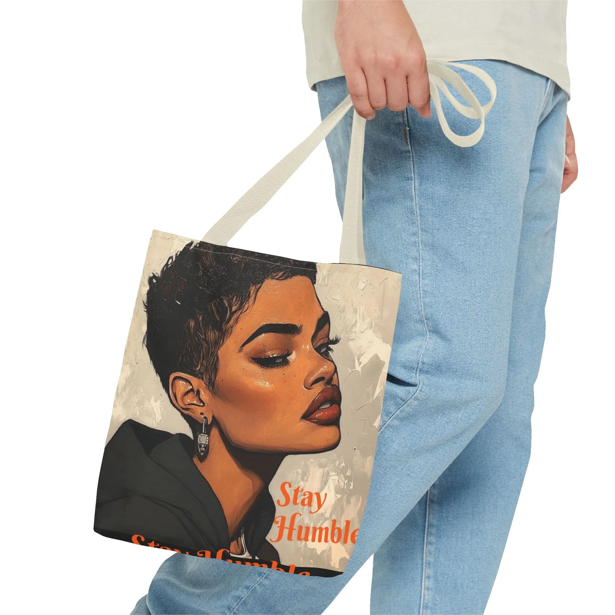 Stay Humble Tote Bag (AOP) #T8