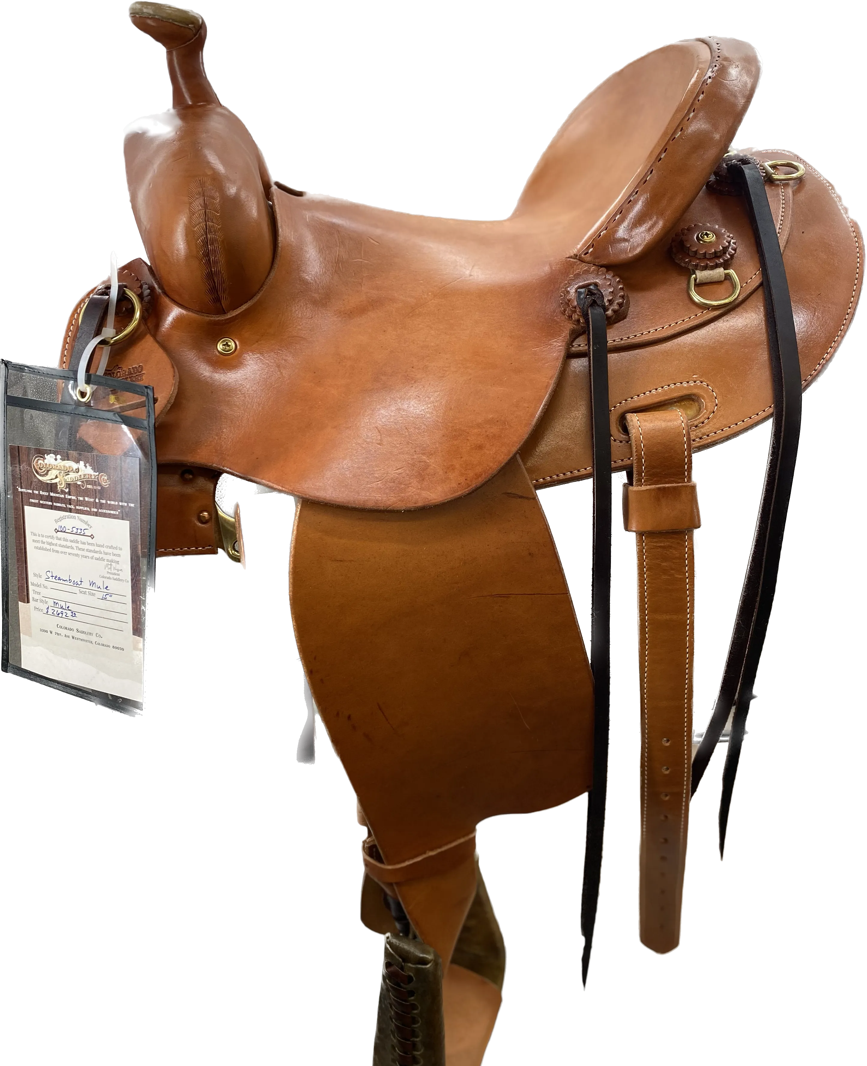 Steamboat Mule 15"