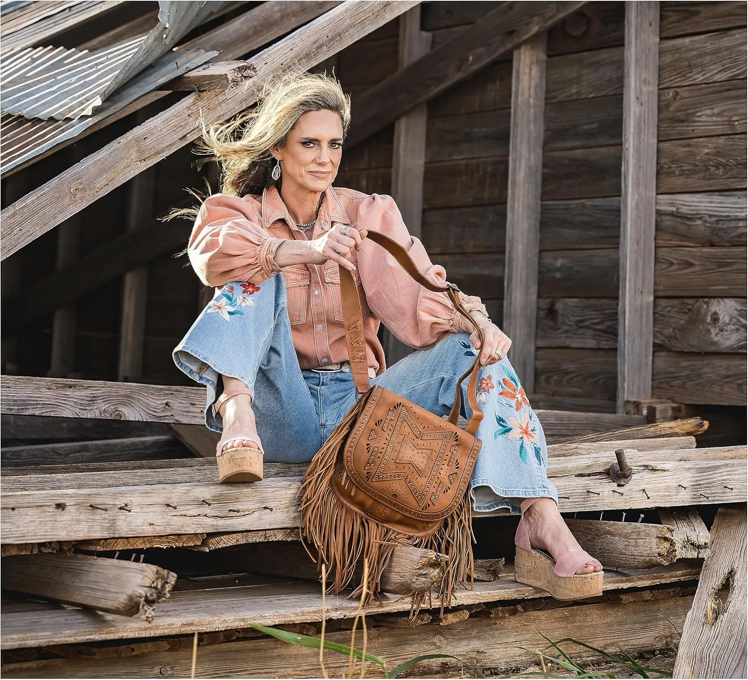 STS Ranchwear Wayfarer Selah Saddle Bag