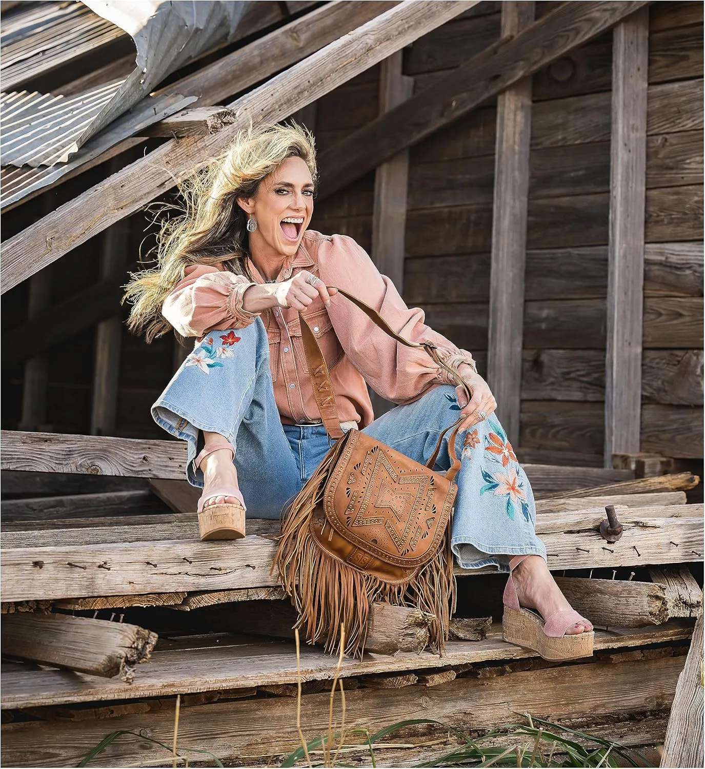 STS Ranchwear Wayfarer Selah Saddle Bag
