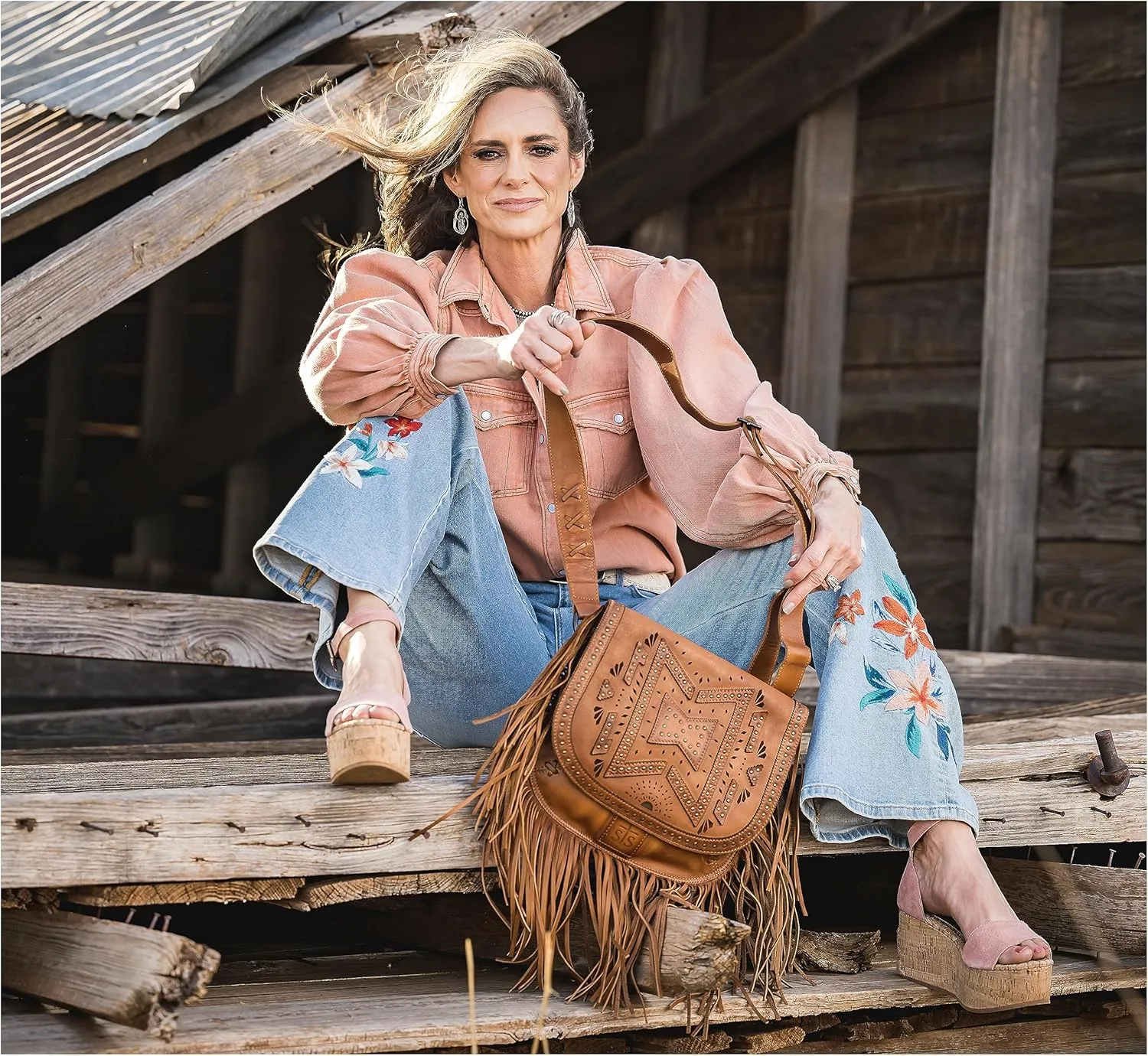 STS Ranchwear Wayfarer Selah Saddle Bag