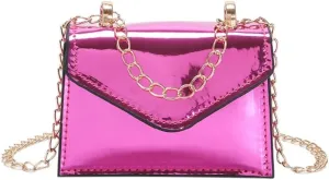 Stylish Small Shoulder Bag with Chain Strap Crossbody Lipstick Bag for Women