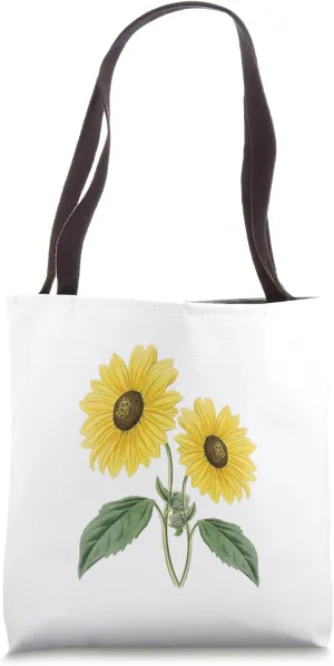 Sunflower Harmony Nature-Inspired Tote Bag