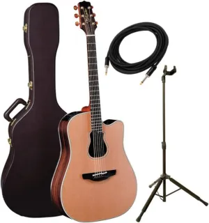 Takamine GB7C Garth Brooks Acoustic-Electric Guitar with Case, Stand, and Cable