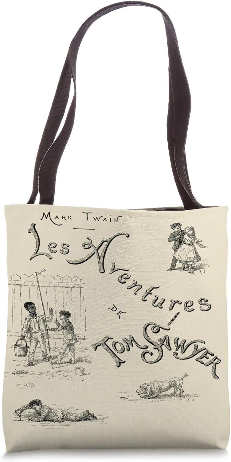The Adventures of Tom Sawyer - French Poster Tote Bag