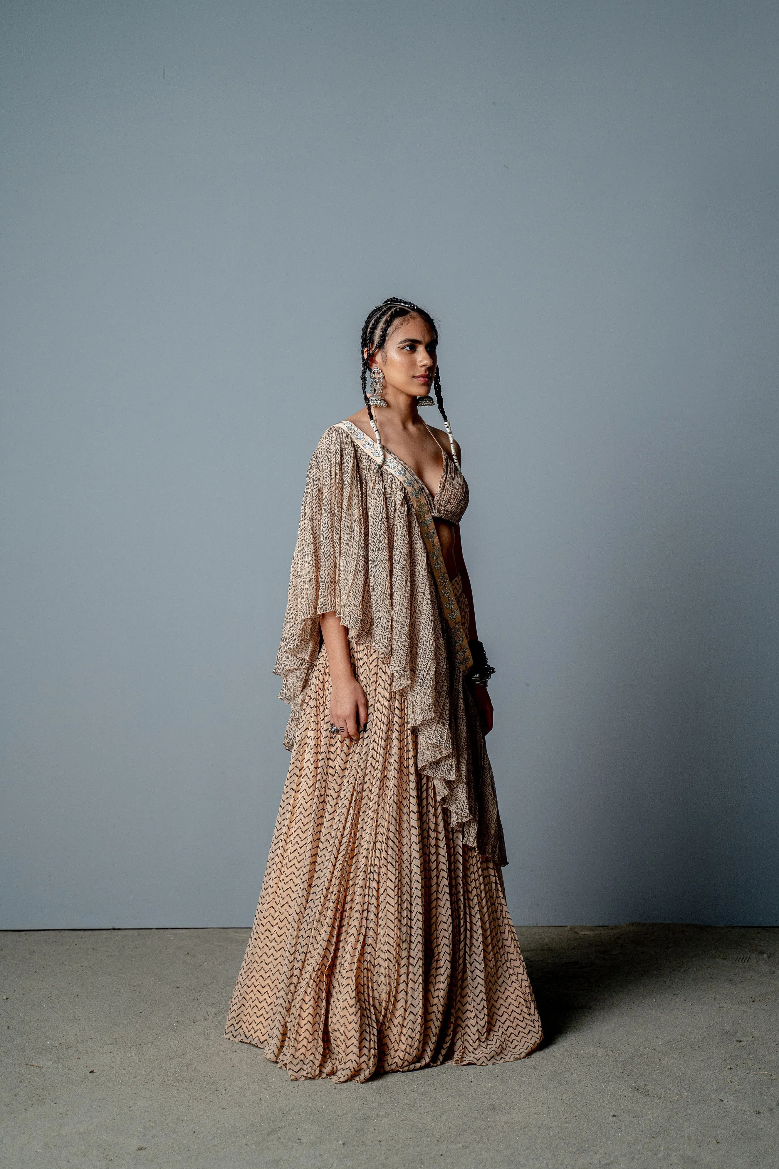 THE AMINA GATHER LEHNGA