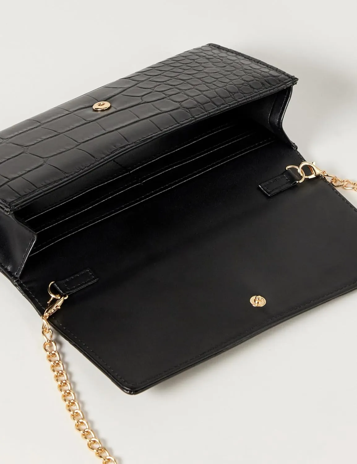 The Drop Leroya Wallet on Chain Crossbody