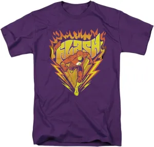 The Flash Blazing Speed Black Unisex Adult T Shirt for Men and Women