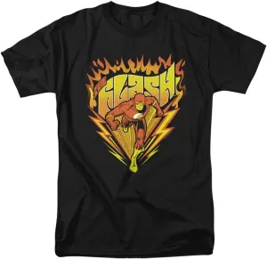 The Flash Blazing Speed Black Unisex Adult T Shirt for Men and Women