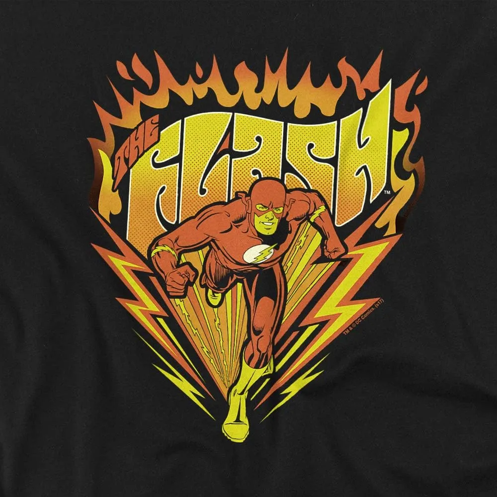 The Flash Blazing Speed Black Unisex Adult T Shirt for Men and Women