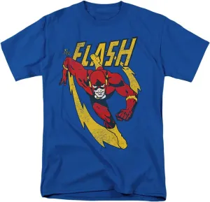 The Flash Lightning Trail Unisex Adult T Shirt for Men and Women