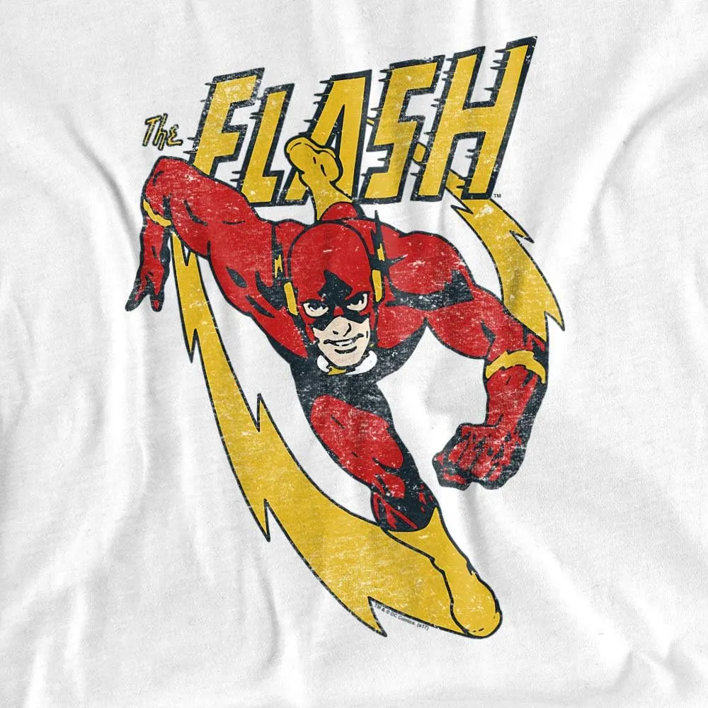 The Flash Lightning Trail Unisex Adult T Shirt for Men and Women
