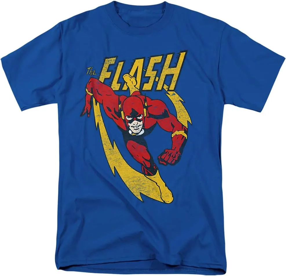 The Flash Lightning Trail Unisex Adult T Shirt for Men and Women