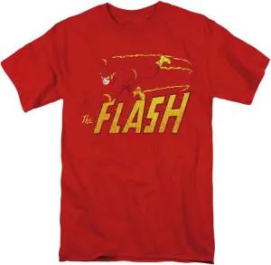 The Flash Speed Distressed Unisex Adult T Shirt for Men and Women