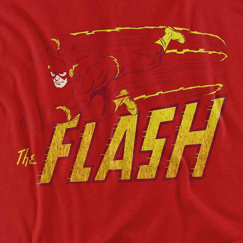 The Flash Speed Distressed Unisex Adult T Shirt for Men and Women