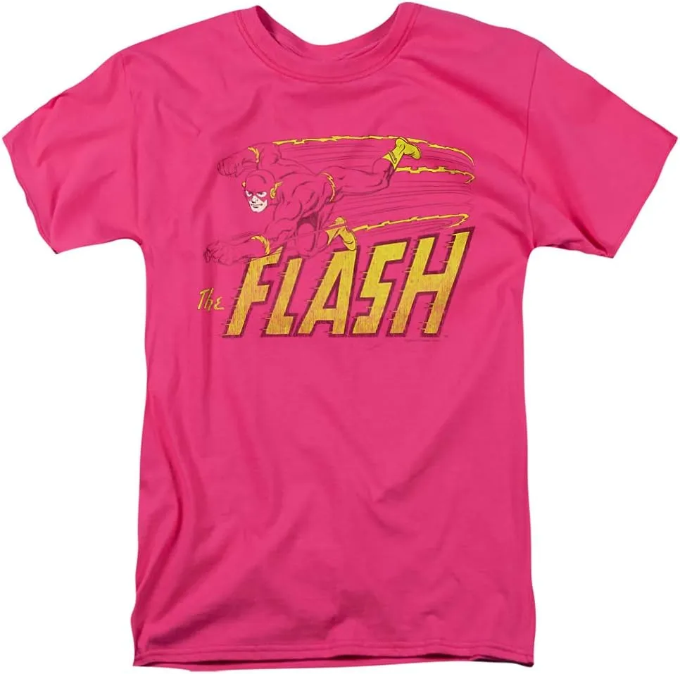 The Flash Speed Distressed Unisex Adult T Shirt for Men and Women