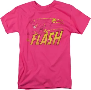 The Flash Speed Distressed Unisex Adult T Shirt for Men and Women