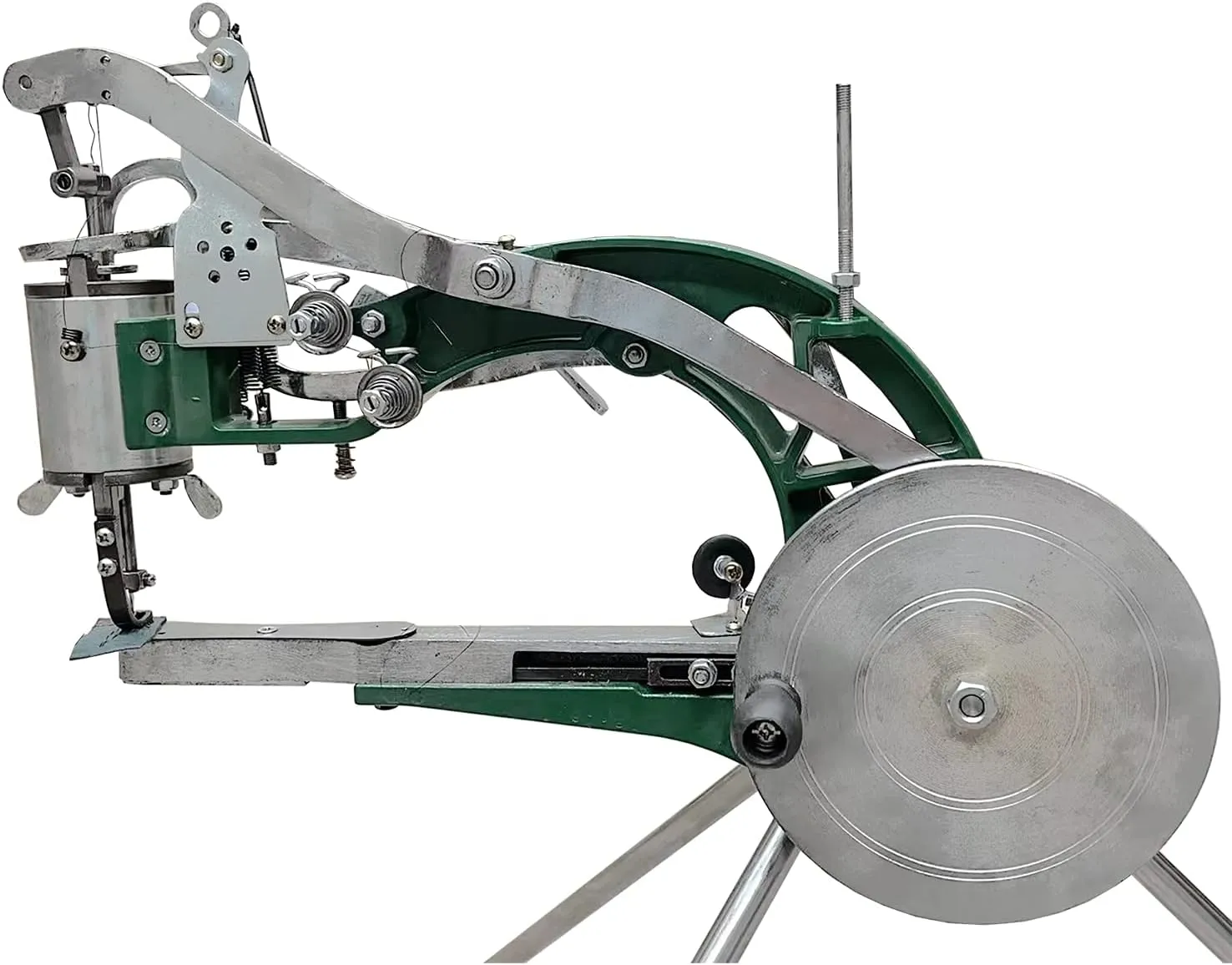 The New Cobbler Machine 10 -Bearings,Shoe Repair Hand Leather Sewing Machine, Shoe Cobbler Machine with Nylon Line, Manual Mending for Leather/Shoes/Bags/Clothes/Quilts/Coats/Trousers…