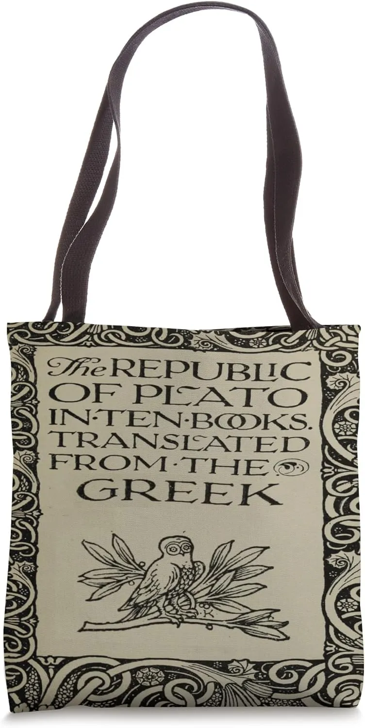 The Republic Title Page Tote Bag