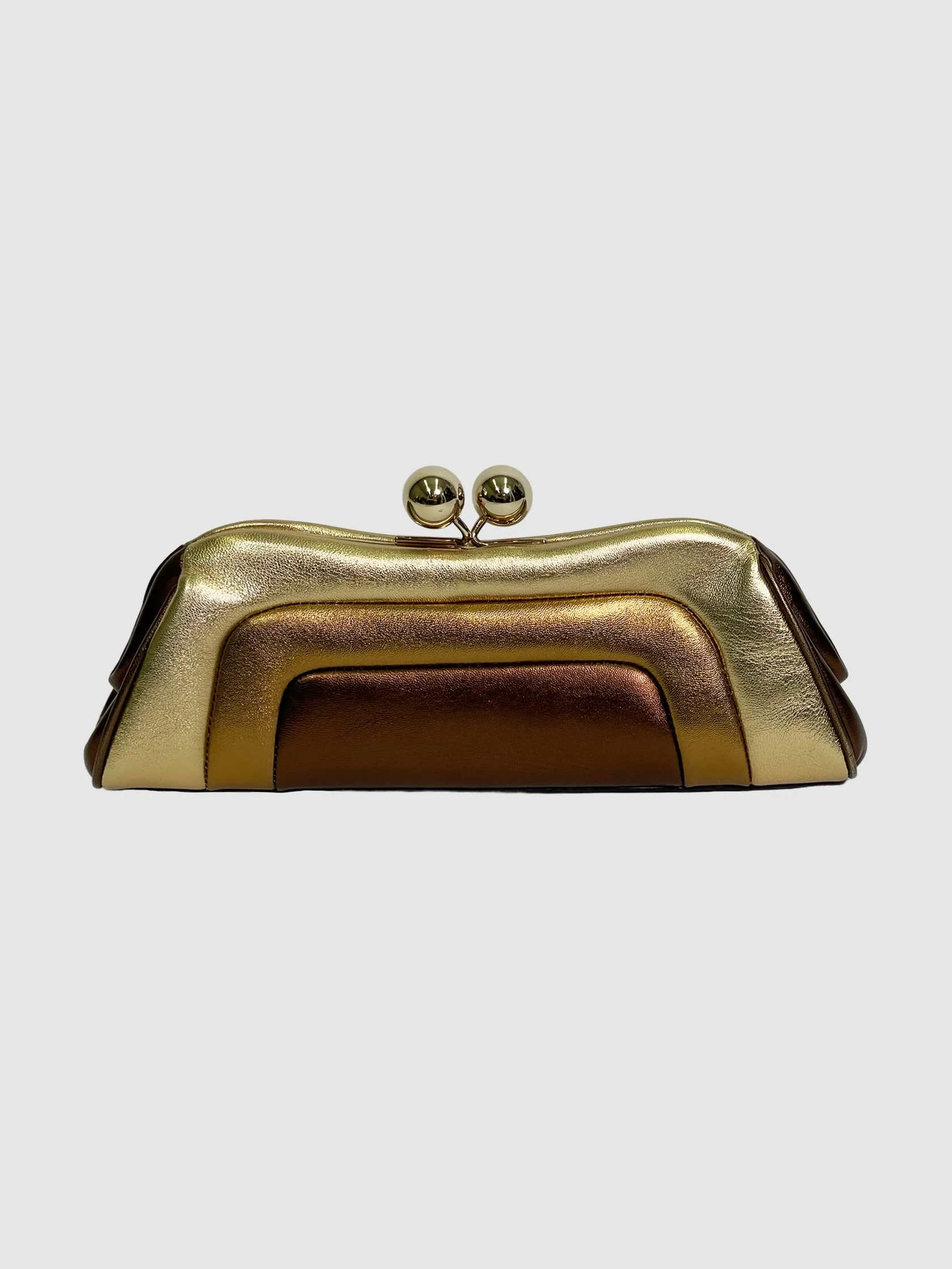 Tiffany & Co. Metallic Clutch