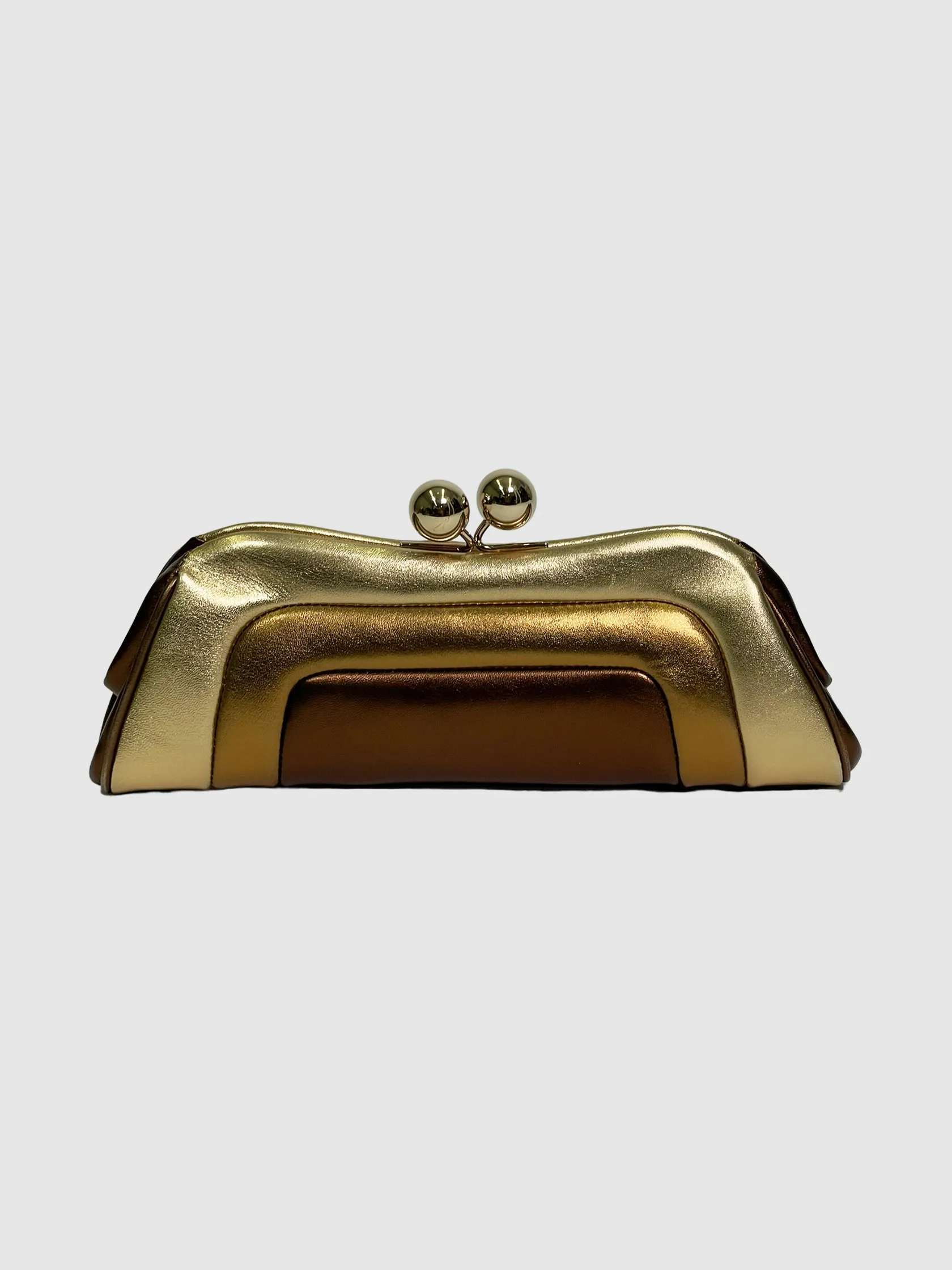 Tiffany & Co. Metallic Clutch