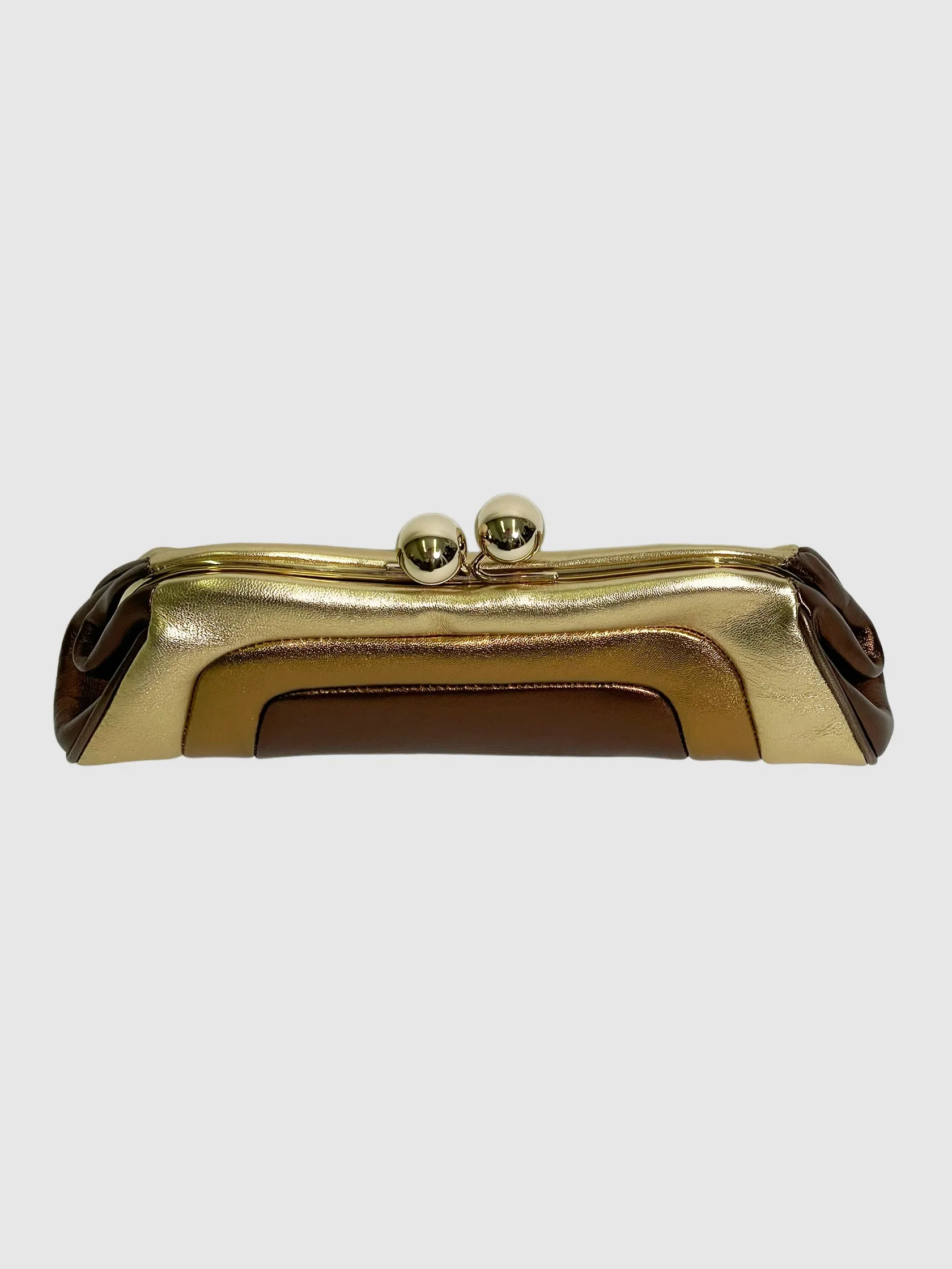 Tiffany & Co. Metallic Clutch