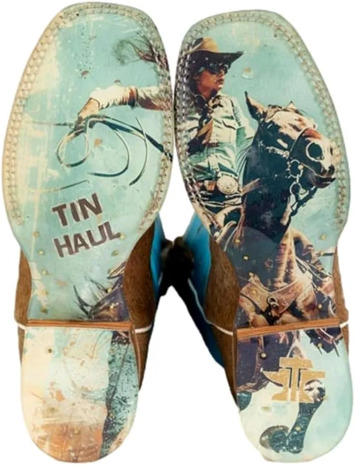 Tin Haul Western Boots Womens Cosmic Cowgirl Brown 14-021-0007-1551 BR
