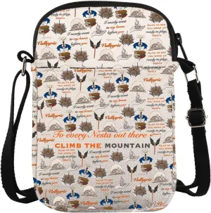To Every Nesta Out There Climb The Mountain ACOSF Books Crossbody Bag Mask Gift SM-J Merch Gift