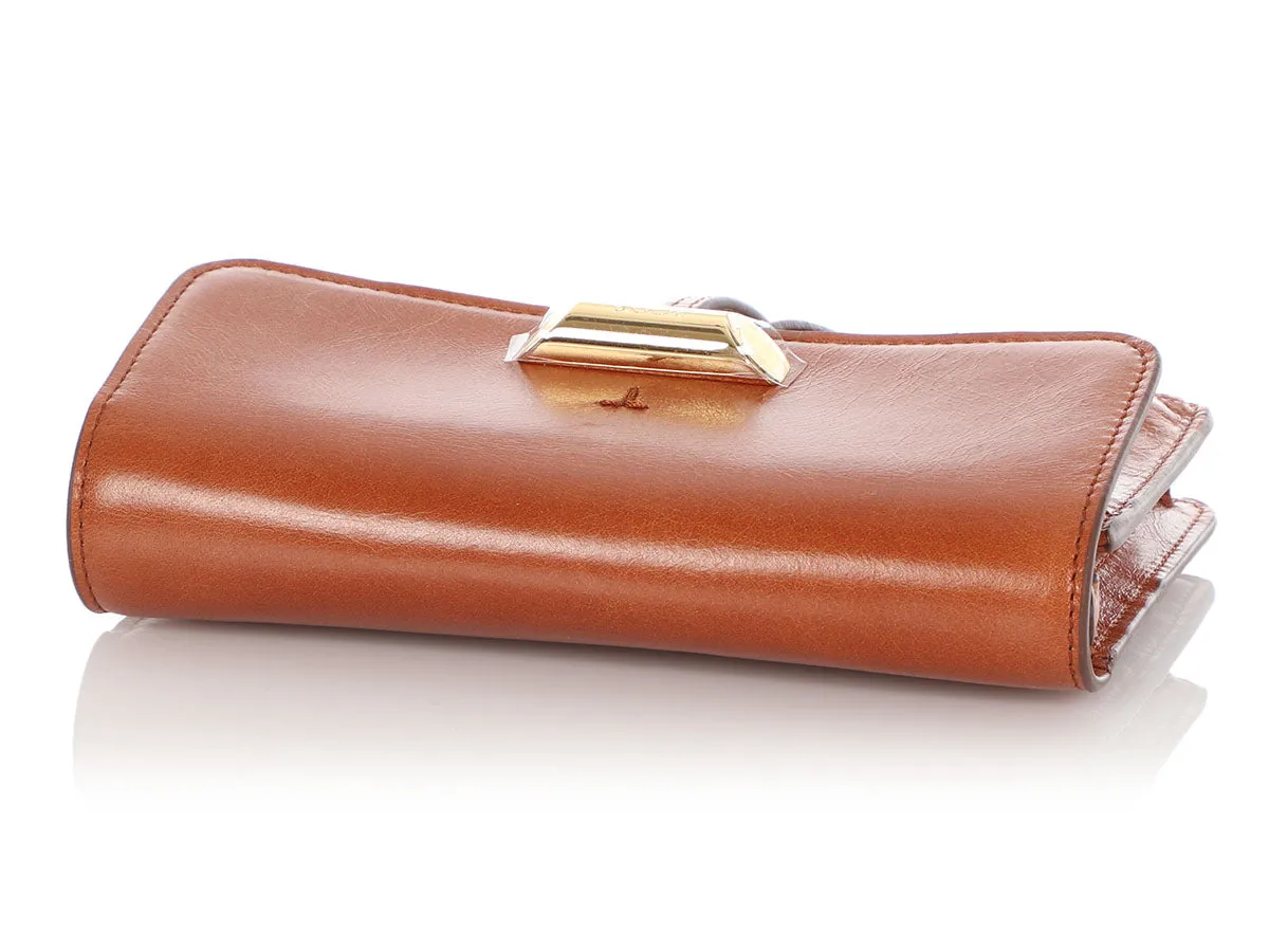 Tod's Mini Tan Antiqued Leather Crossbody/Belt Bag