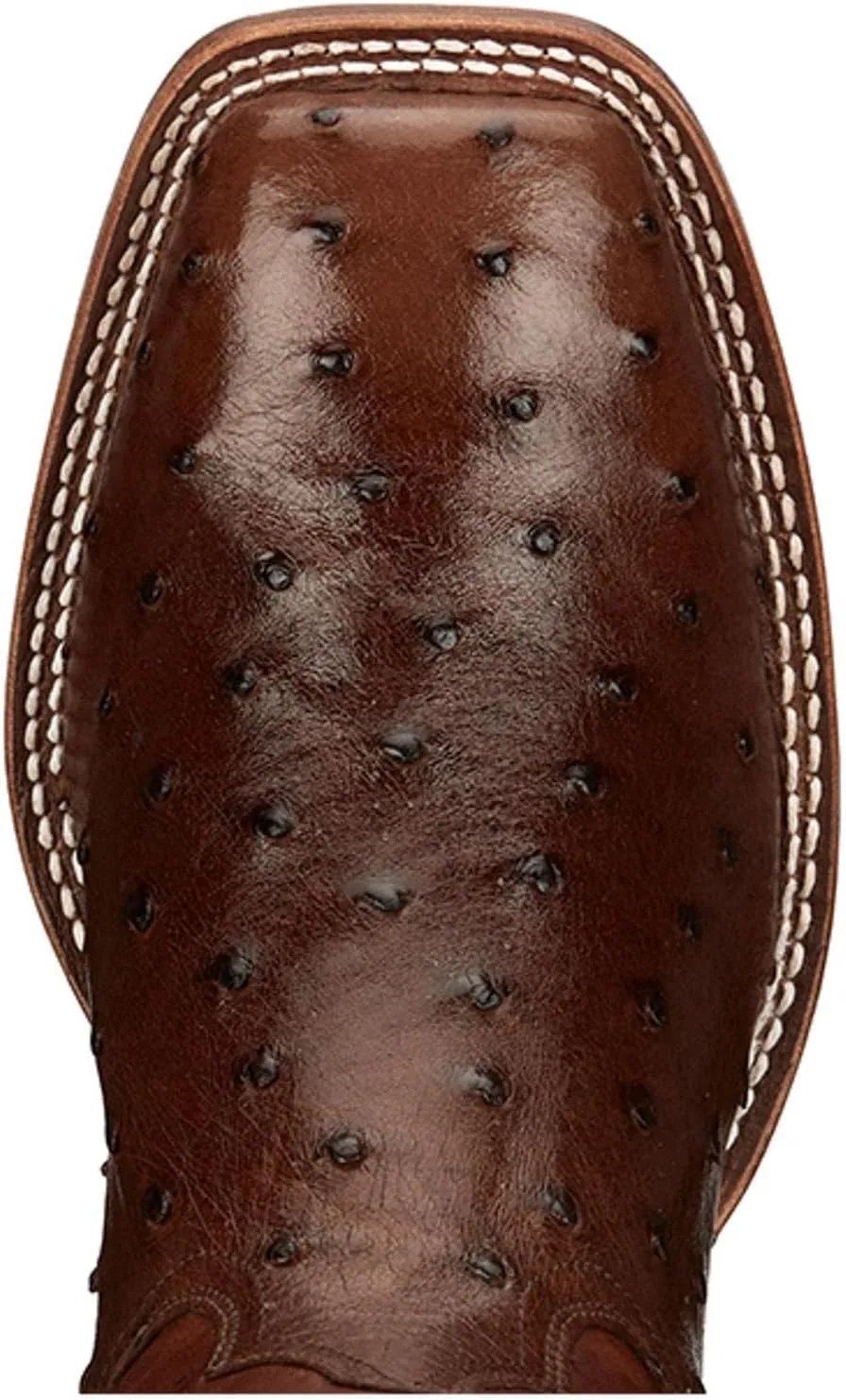 Tony Lama Men's Jacinto Full Quill Ostrich Exotic Western Boot Square Toe - Ep8268