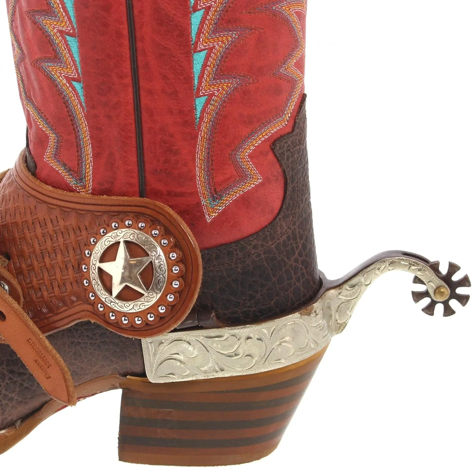 Tony Lama Men's Rosston 16in Buckaroo Cowboy Boots
