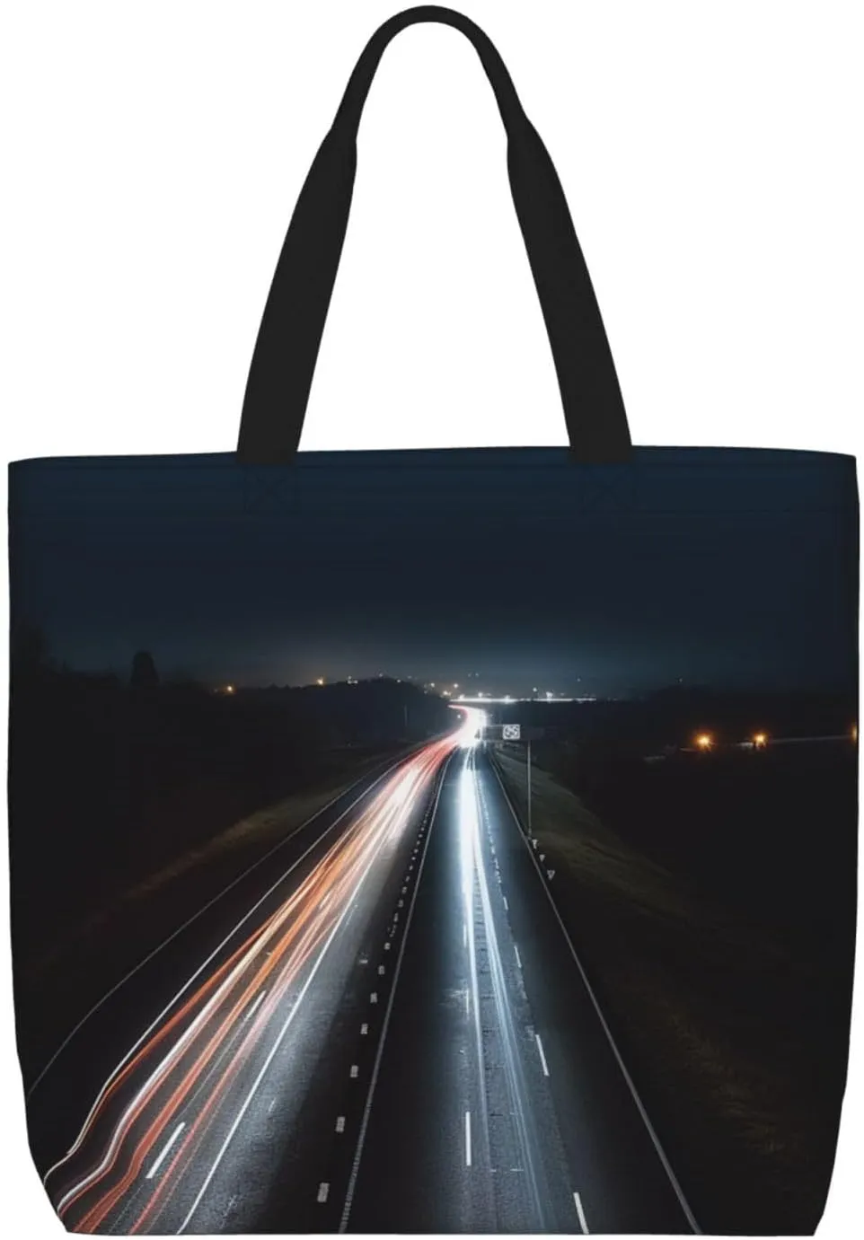 Tote Bag for Women Cute puppy funny Shoulder Bag with Zipper Handbag Large Capacity Reusable Grocery Bag