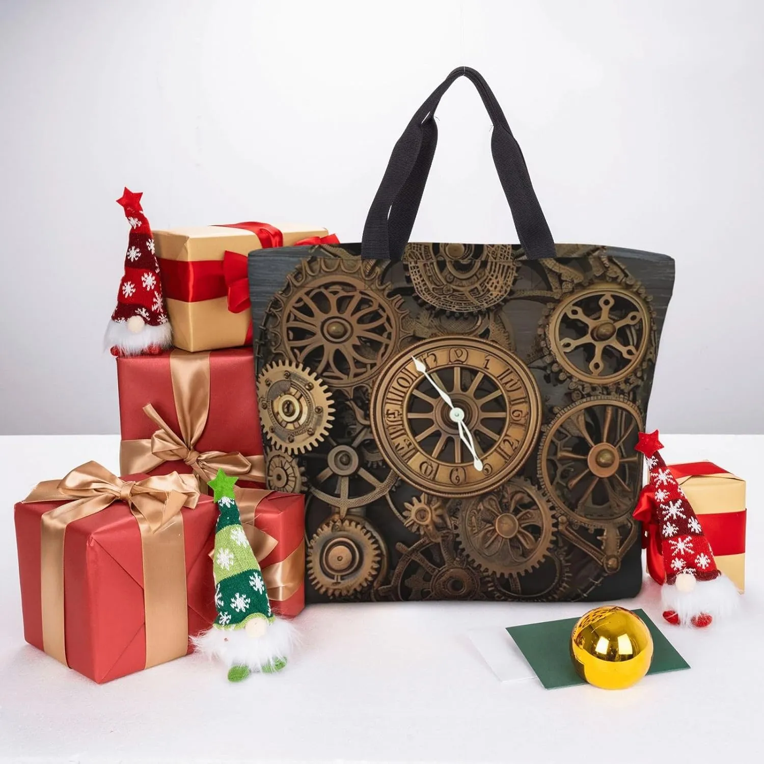 Tote Bag for Women Eastern Bluebird Shoulder Bag with Zipper Handbag Large Capacity Reusable Grocery Bag