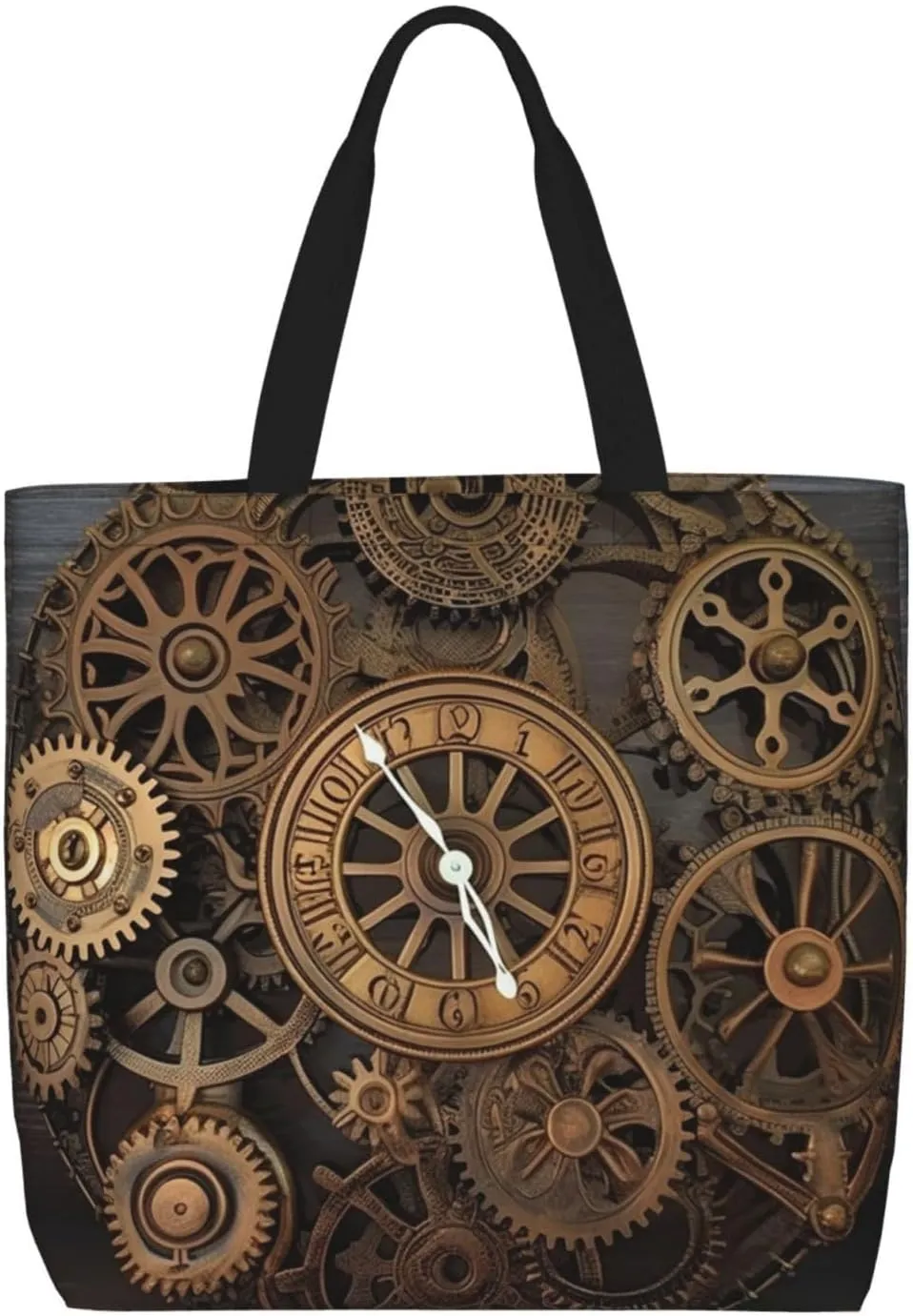 Tote Bag for Women Eastern Bluebird Shoulder Bag with Zipper Handbag Large Capacity Reusable Grocery Bag