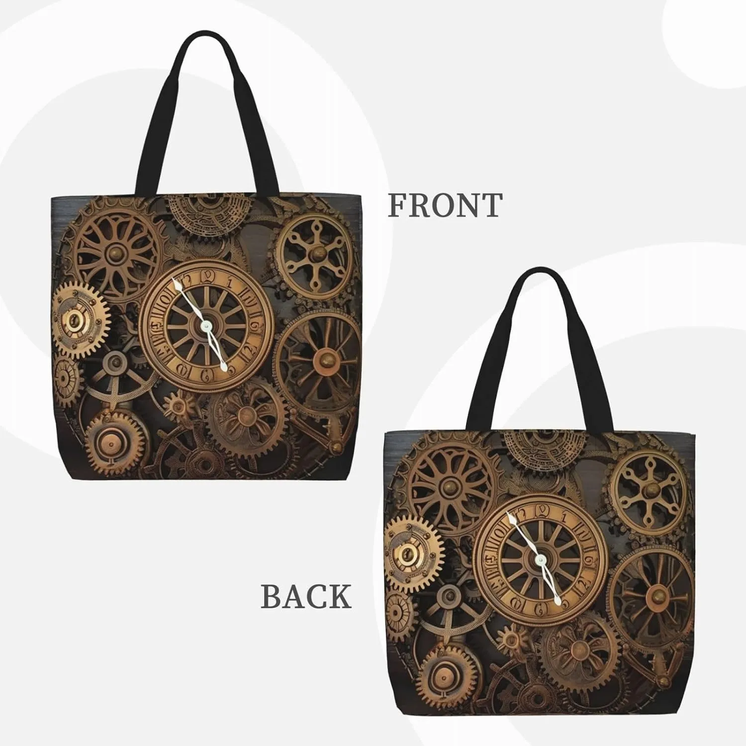 Tote Bag for Women Eastern Bluebird Shoulder Bag with Zipper Handbag Large Capacity Reusable Grocery Bag