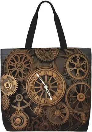 Tote Bag for Women Eastern Bluebird Shoulder Bag with Zipper Handbag Large Capacity Reusable Grocery Bag