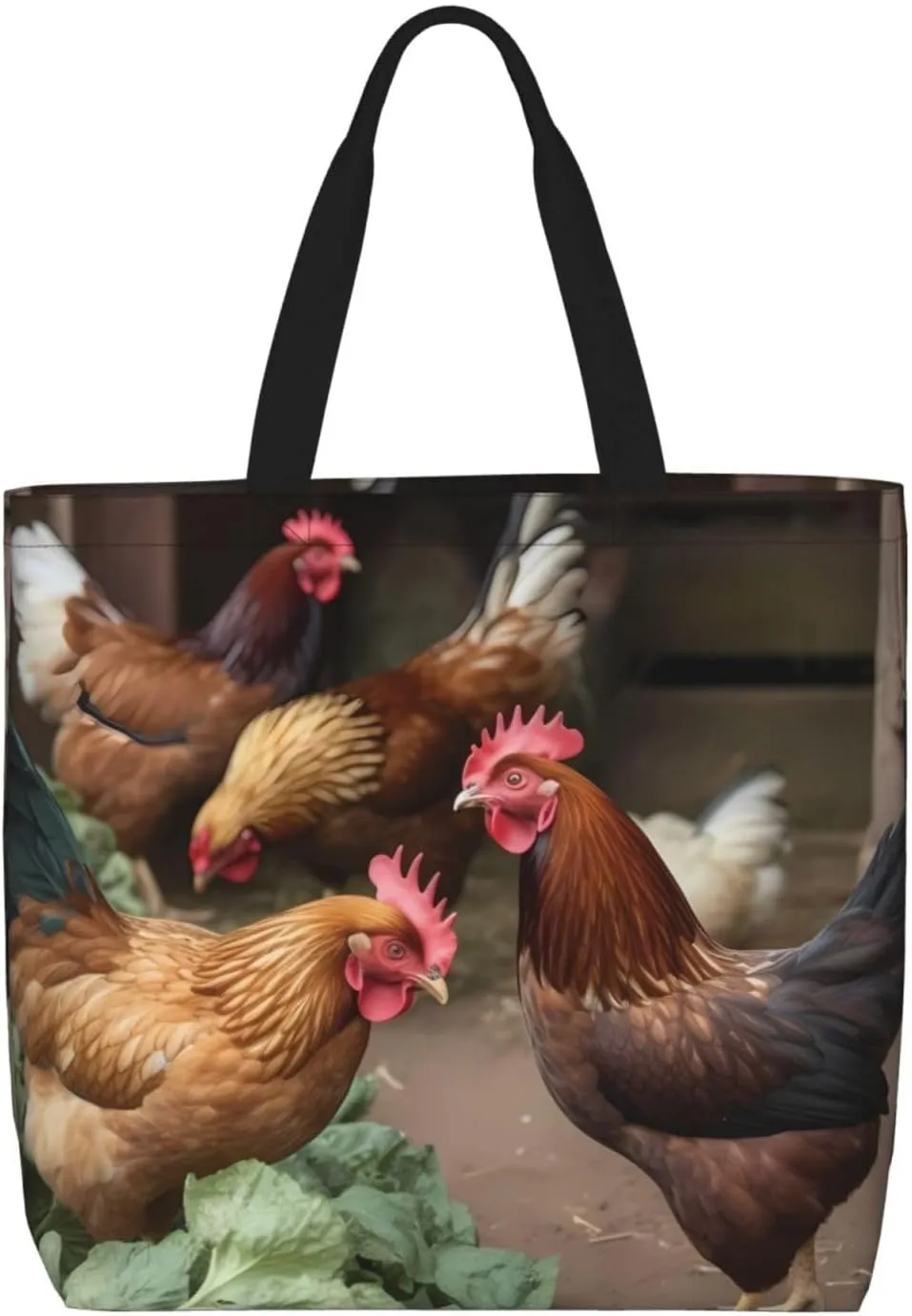 Tote Bag for Women Gay Pride Rainbow Pattern Shoulder Bag with Zipper Handbag Large Capacity Reusable Grocery Bag