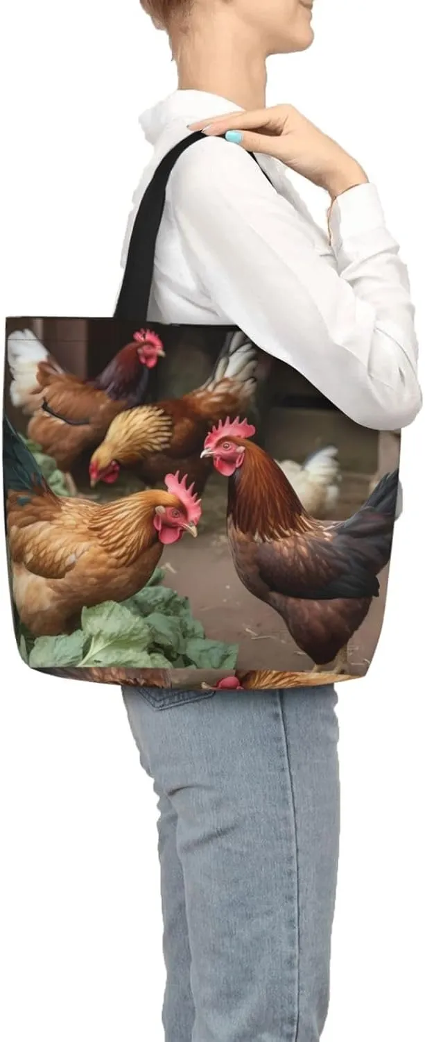 Tote Bag for Women Gay Pride Rainbow Pattern Shoulder Bag with Zipper Handbag Large Capacity Reusable Grocery Bag