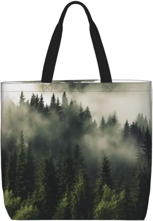 Tote Bag for Women Guinea Animal and popcorn Shoulder Bag with Zipper Handbag Large Capacity Reusable Grocery Bag