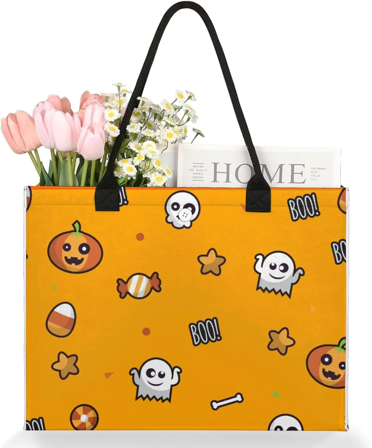 Tote Bag for Women Reusable Canvas Shoulder Bag