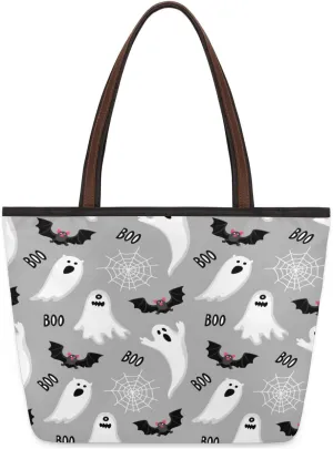 Tote Bag for Women with Zipper Large Capacity Top Handle Casual Shoulder Bag Handbag Reusable Shopping
